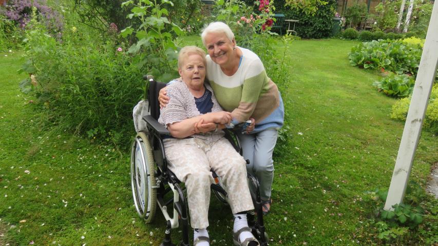Wunschfahrt zum Garten der Freundin